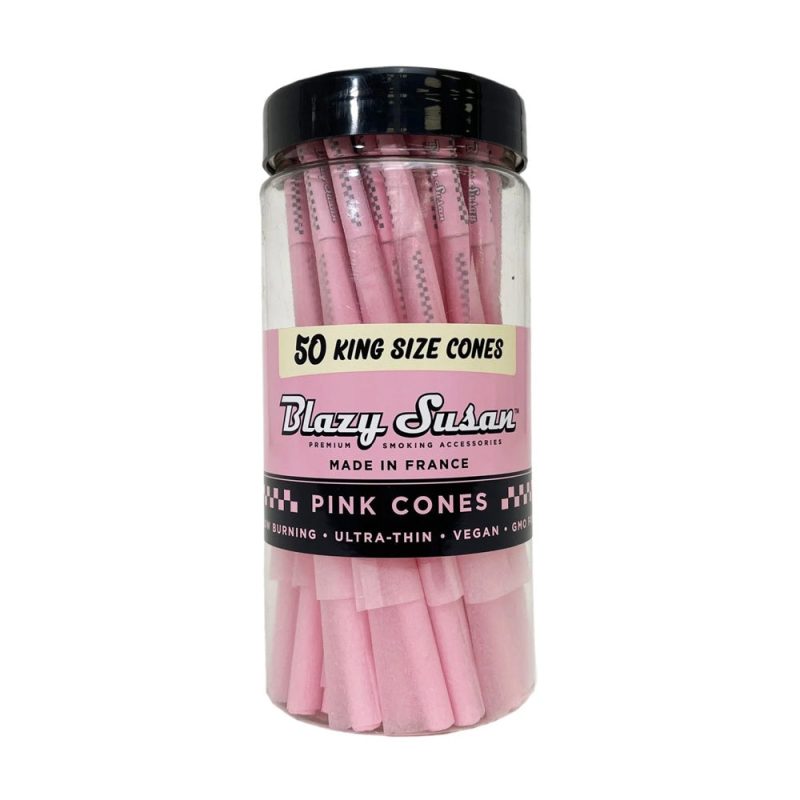 Blazy Susan Pink King Size Cones 50pk