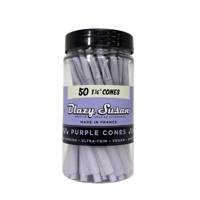 Blazy Susan Purple 1 25 Cones 50pk