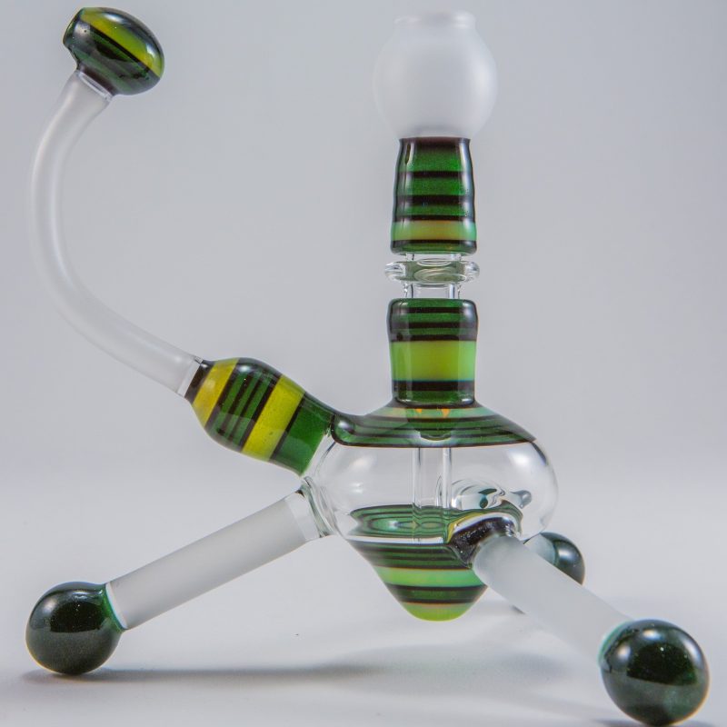 Doug Zolbert Encalmo Tripode Slyme Green Sandblasted 1