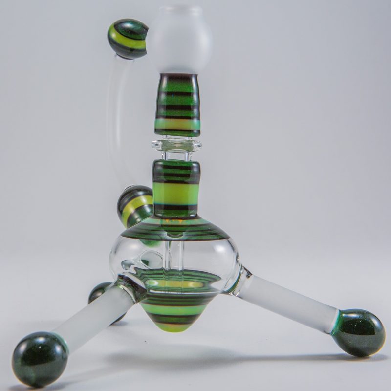 Doug Zolbert Encalmo Tripode Slyme Green Sandblasted 2