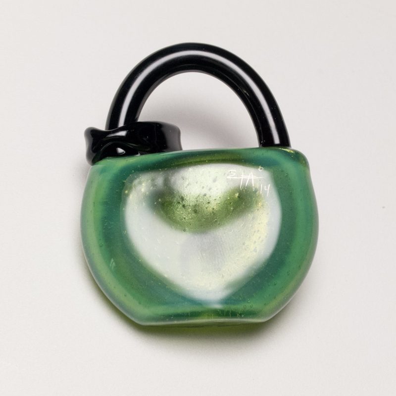 ETAI green Lock Pendant 6