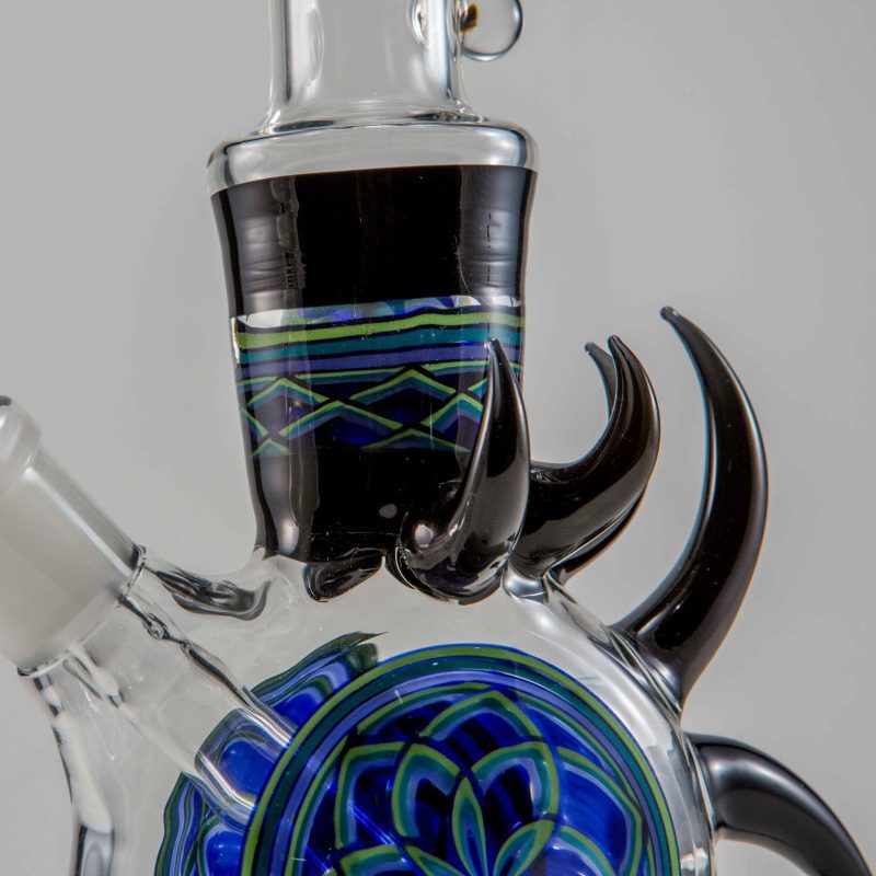 Freek Disc Flip Vapor Bubbler Fire 9